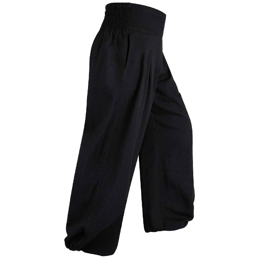 Kunst Und Magie KUNST UND MAGIE Yogahose Pumphose Pluderhose mehrfarbig aus Baumwolle lang 50% Rabatt mit kostenlosem Versand
