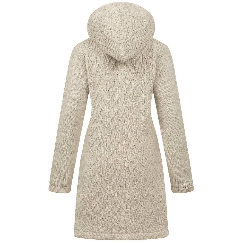Kunst Und Magie ALMHUBER Klassische Damen Strickjacke Kurzmantel Winter Mantel Wolle Jacke Wollmantel Kapuze Clearance-Verkauf