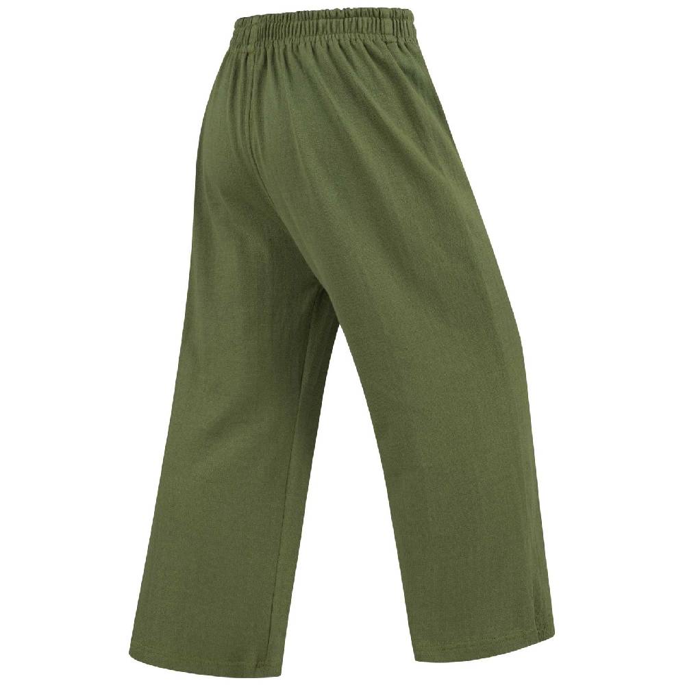 Kunst Und Magie Hose Psy Goa 70er Hippie Boho Ibiza Style Hippie Sommerhose Strick Gruen Blitzverkäufe