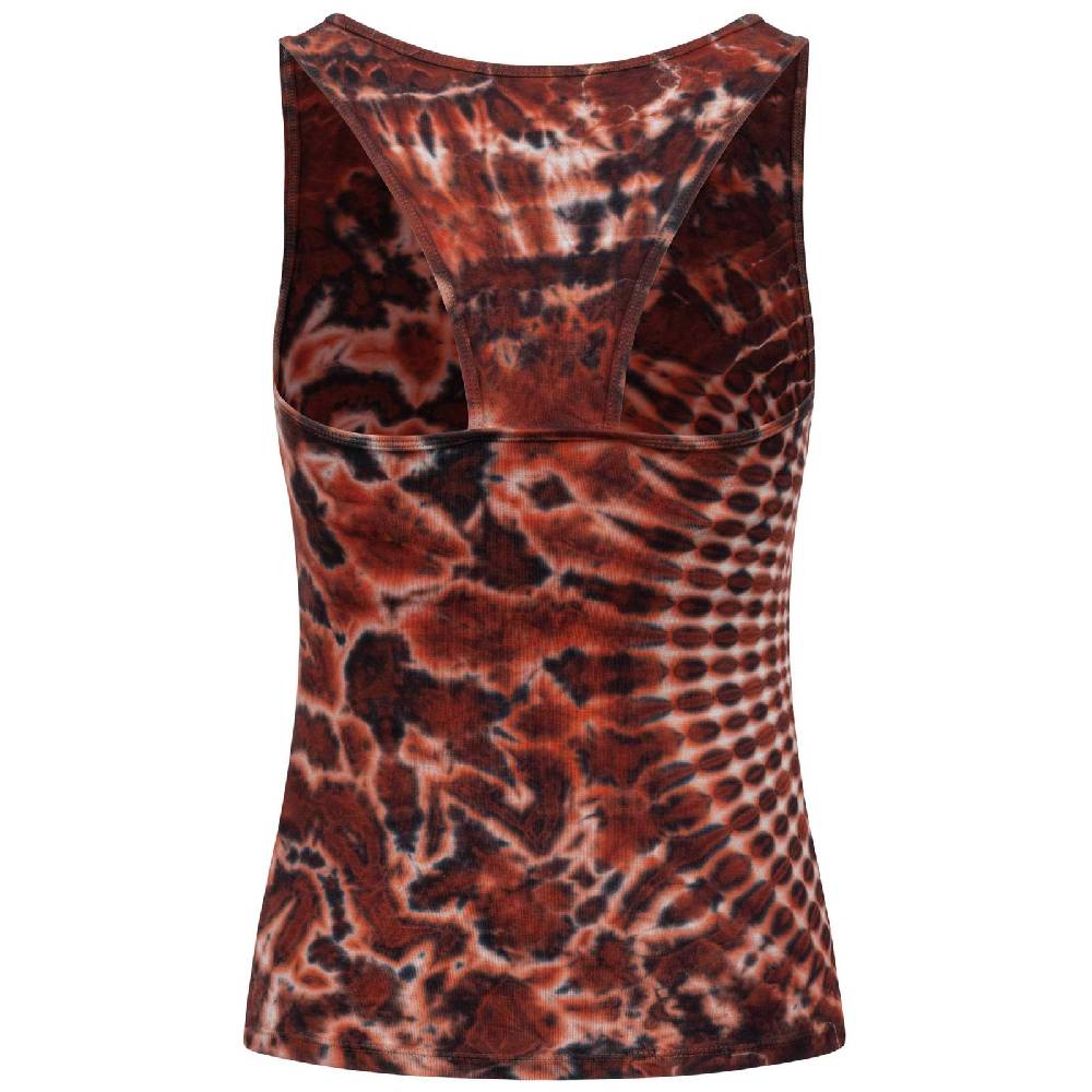 Kunst Und Magie Kunst und Magie Damen Top Atmungsaktive Tie Dye Batik Yoga Sport Top Fabrikpreis
