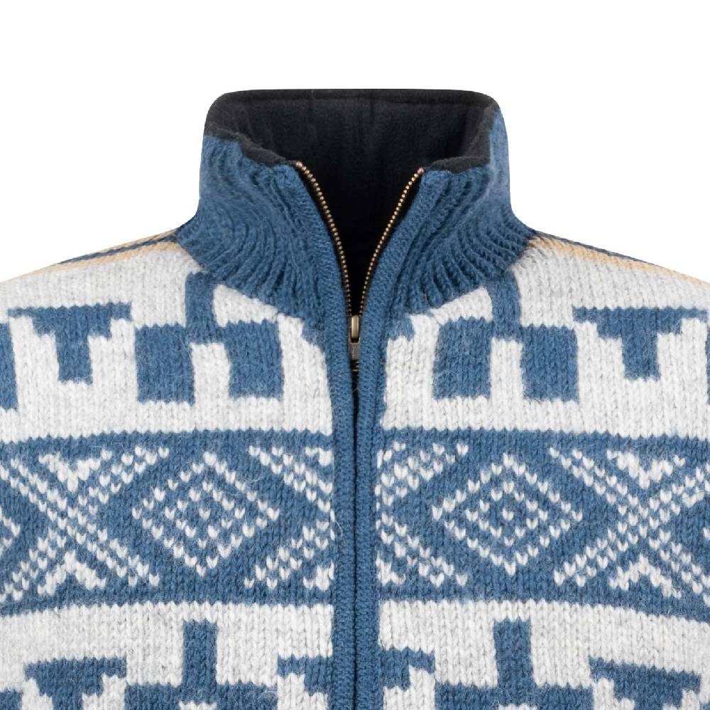 Kunst Und Magie Kunst und Magie Unisex Gilet Ärmellose Weste Strickweste aus Wolle Fleecefutter Winter Aztekenmuster Kauf eins, bekomm eins gratis