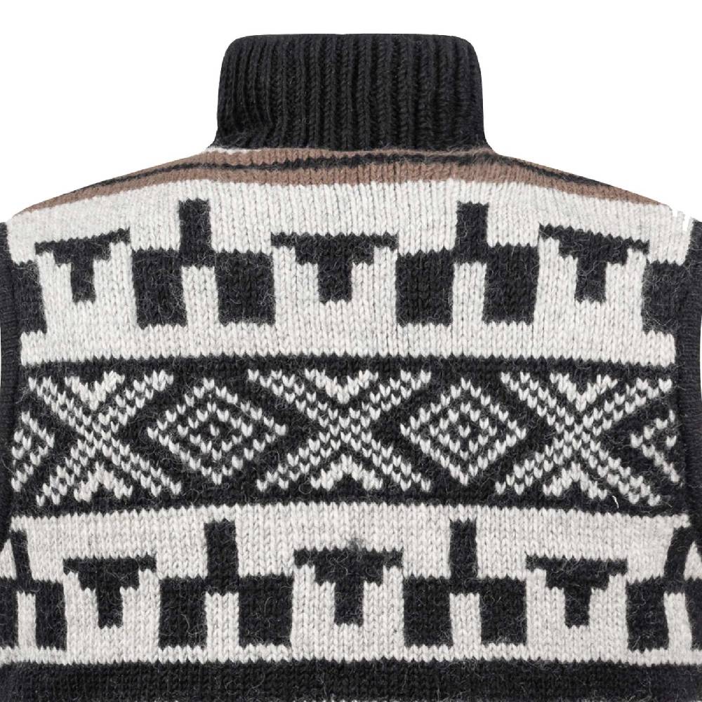 Kunst Und Magie Kunst und Magie Unisex Strickweste aus Wolle mit warmen Fleecefutter Wochenangebot