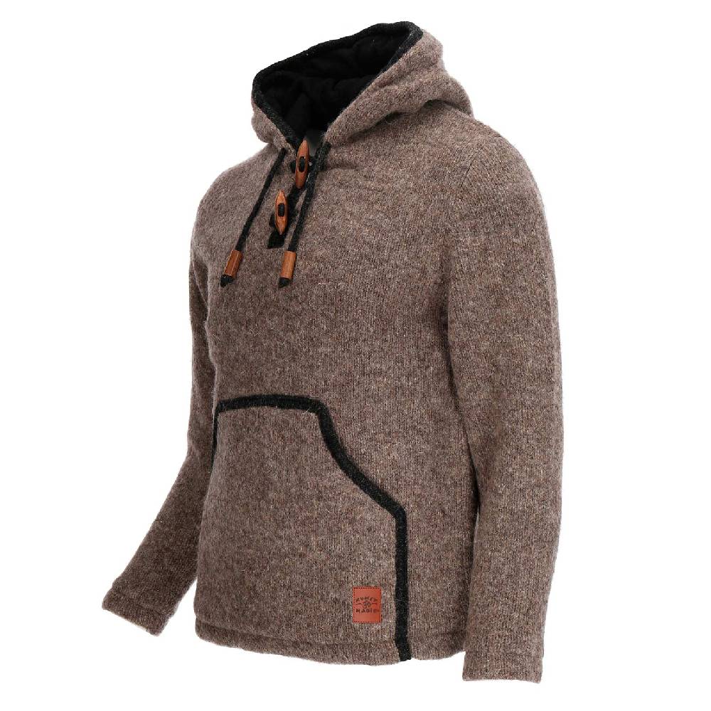 Kunst Und Magie Baja Hoodie Strickjacke Wolle Jacke mit Kapuze Winter Pullover Kapuzenpullover Bis zu 60% Rabatt