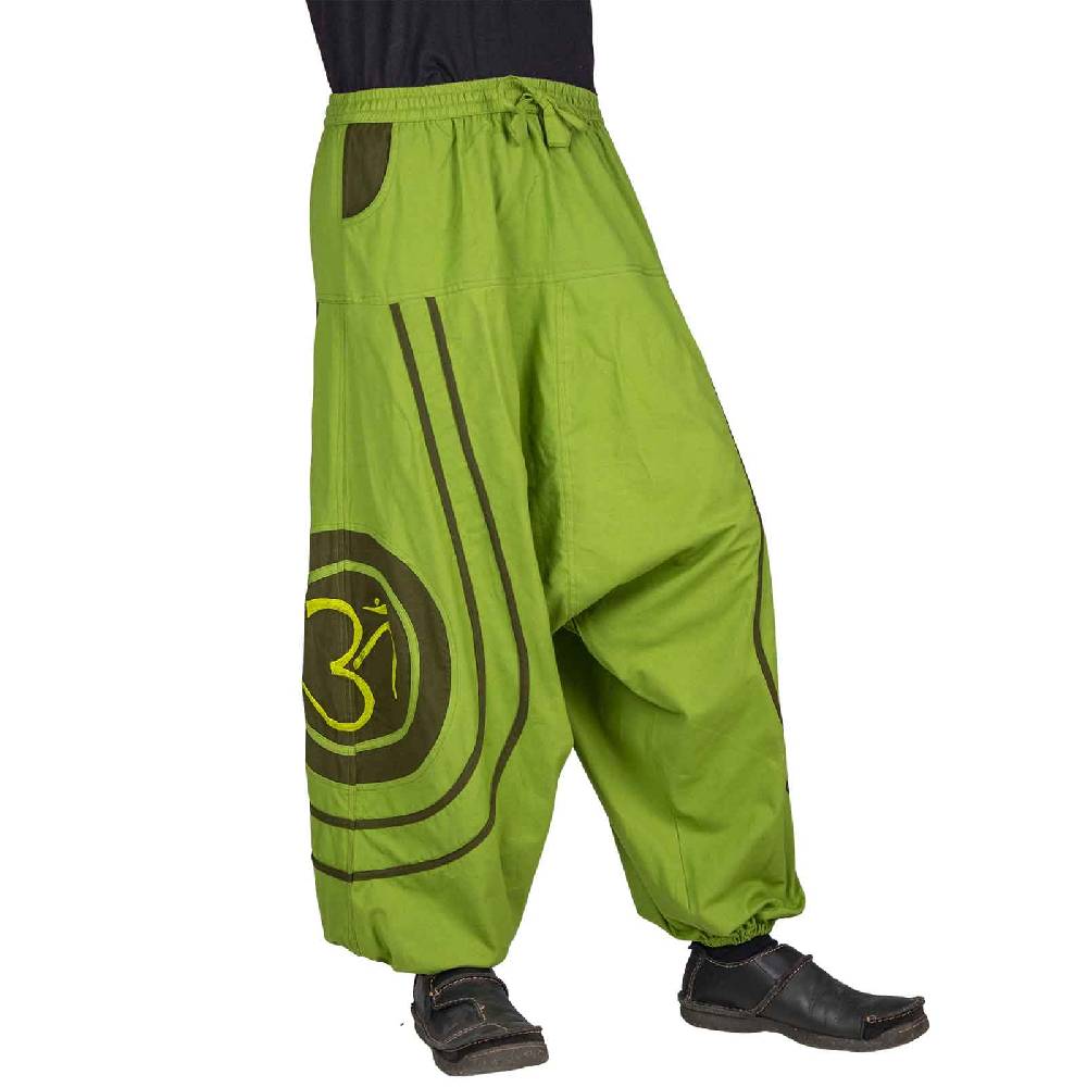 Kunst Und Magie Unisex Psy Baggy Pants Hippie Hose Goa Baumwoll Cargo Haremshose OM Riesige Rabatte