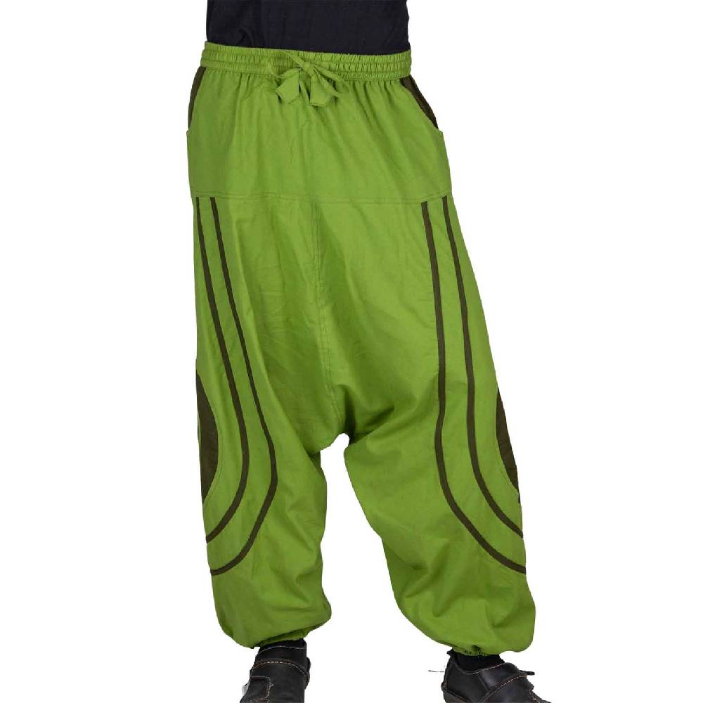 Kunst Und Magie Unisex Psy Baggy Pants Hippie Hose Goa Baumwoll Cargo Haremshose OM Riesige Rabatte