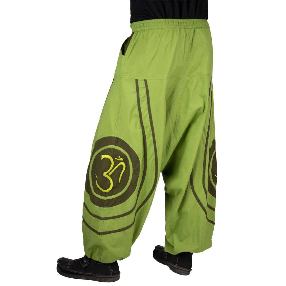 Kunst Und Magie Unisex Psy Baggy Pants Hippie Hose Goa Baumwoll Cargo Haremshose OM Riesige Rabatte