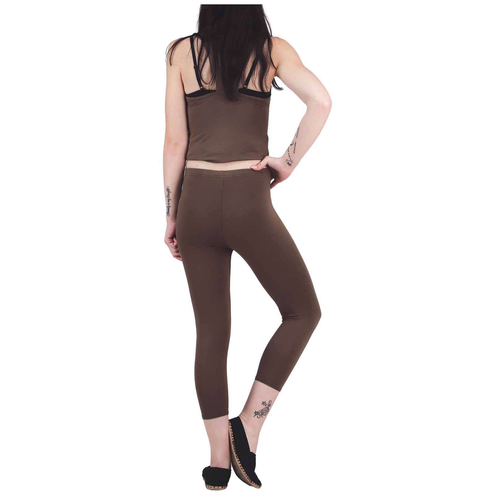 Kunst Und Magie Kunst und Magie Damen Yoga Leggings Atmungsaktive Wellnesshose Yogahose 3/4 Kostenloser Versand