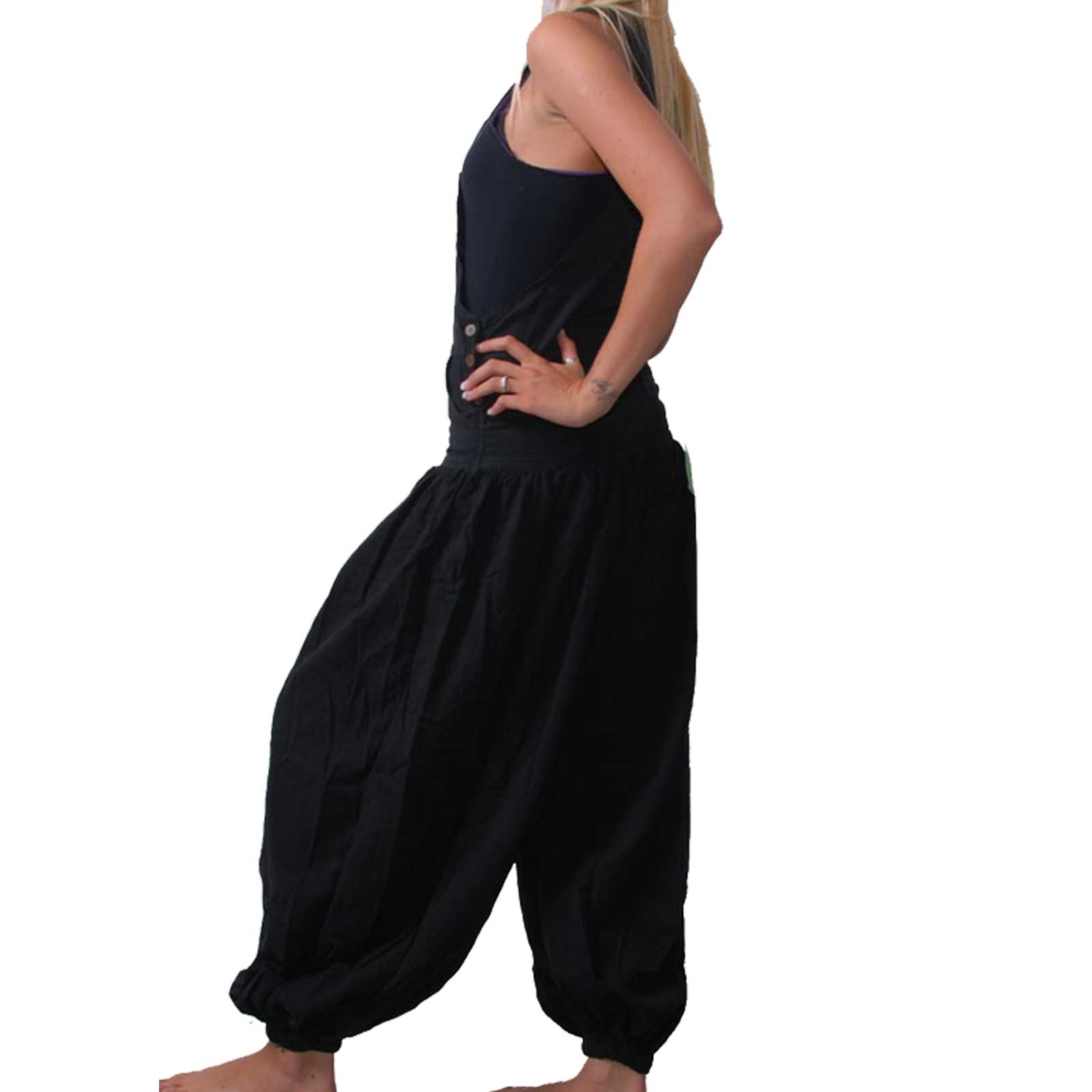 Kunst Und Magie Hippie Latzhose Haremshose Hose Psy Goa 70er Overall Boho Jumpsuit Online Outlet