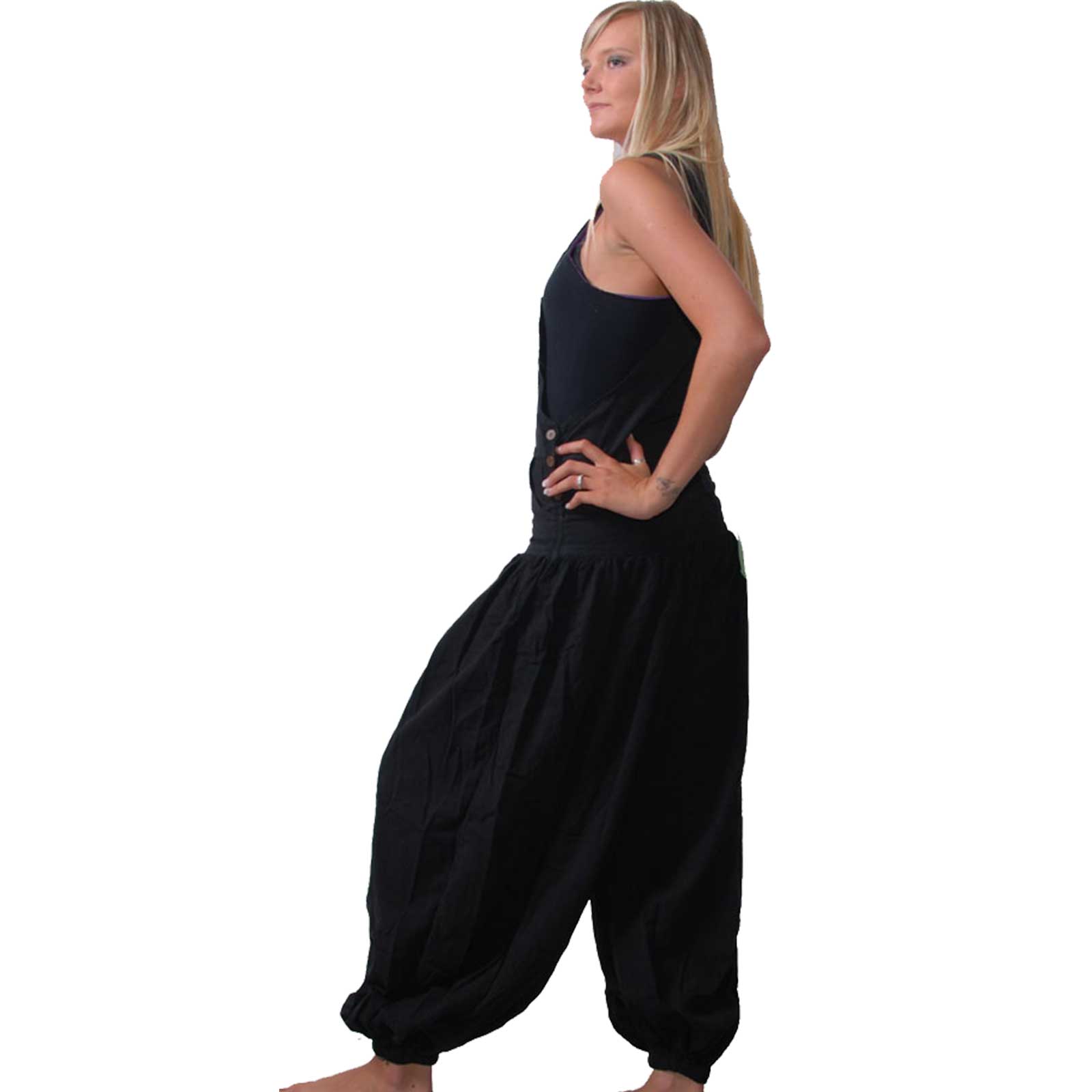 Kunst Und Magie Hippie Latzhose Haremshose Hose Psy Goa 70er Overall Boho Jumpsuit Online Outlet