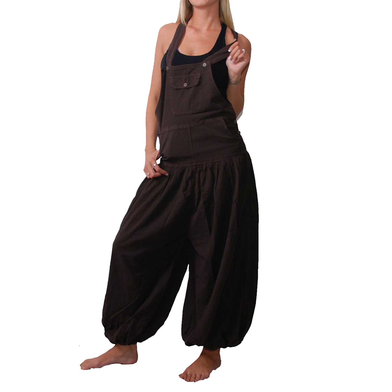 Kunst Und Magie Hippie Latzhose Haremshose Hose Psy Goa 70er Overall Boho Jumpsuit Online Outlet