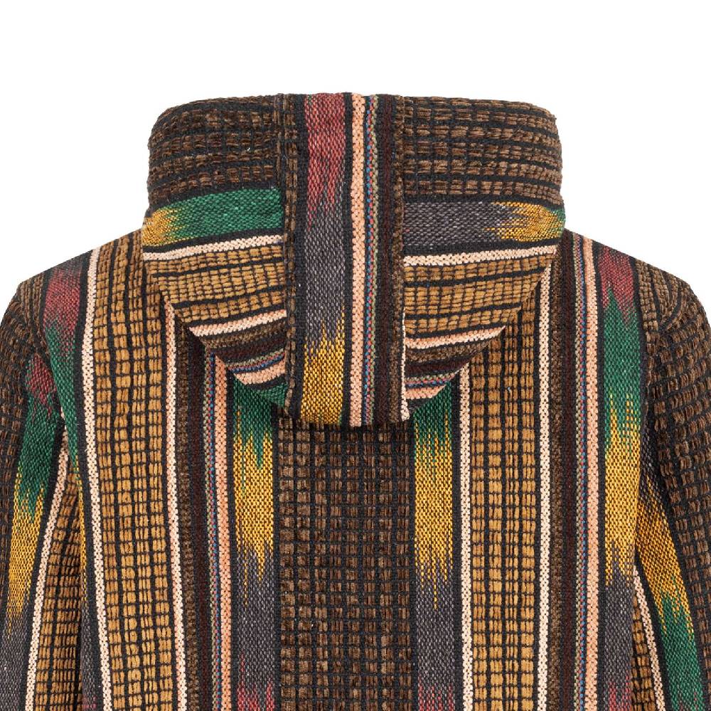 Kunst Und Magie Kapuzenjacke Kapu Hoodie mit Kapuze und Kängurutaschen Hippie Jacke Gheri Nepal Sonderangebote