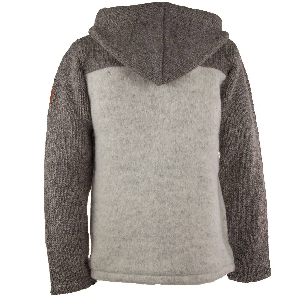Kunst Und Magie Klassische Herren Strickjacke Wolle Jacke mit abnehmbarer Kapuze Baumwollfutter 50% Rabatt mit kostenlosem Versand