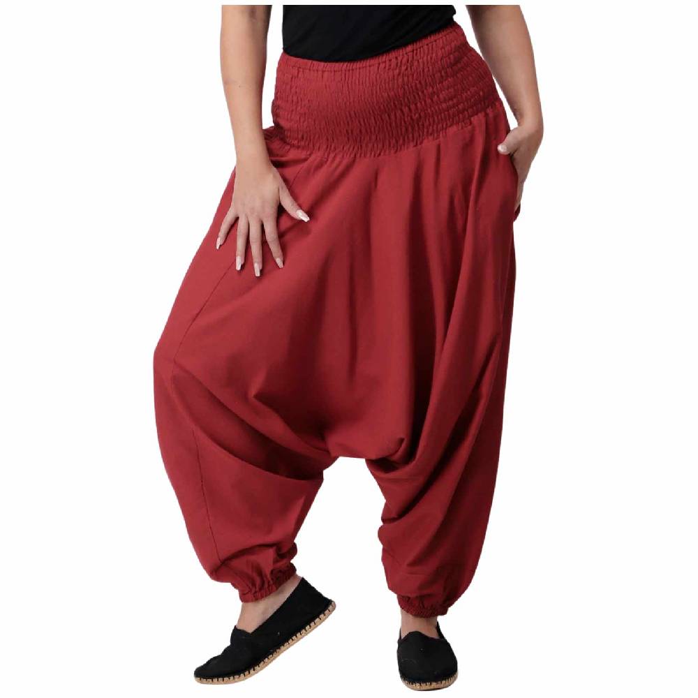 Kunst Und Magie Kunst und Magie Unisex Orientalische prewashed Haremshose Pluderhose Pumphose Begrenzt auf 3 Tage