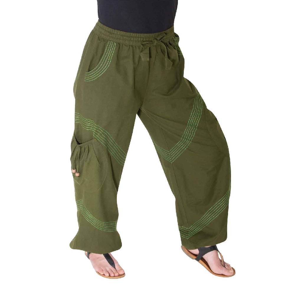 Kunst Und Magie Kunst und Magie Unisex Goa Pluderhose in klassischen Farben Speichern exportieren