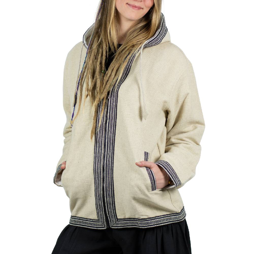 Kunst Und Magie Kunst und Magie Unisex Baumwolljacke mit Fleecefutter und Kapuze Online