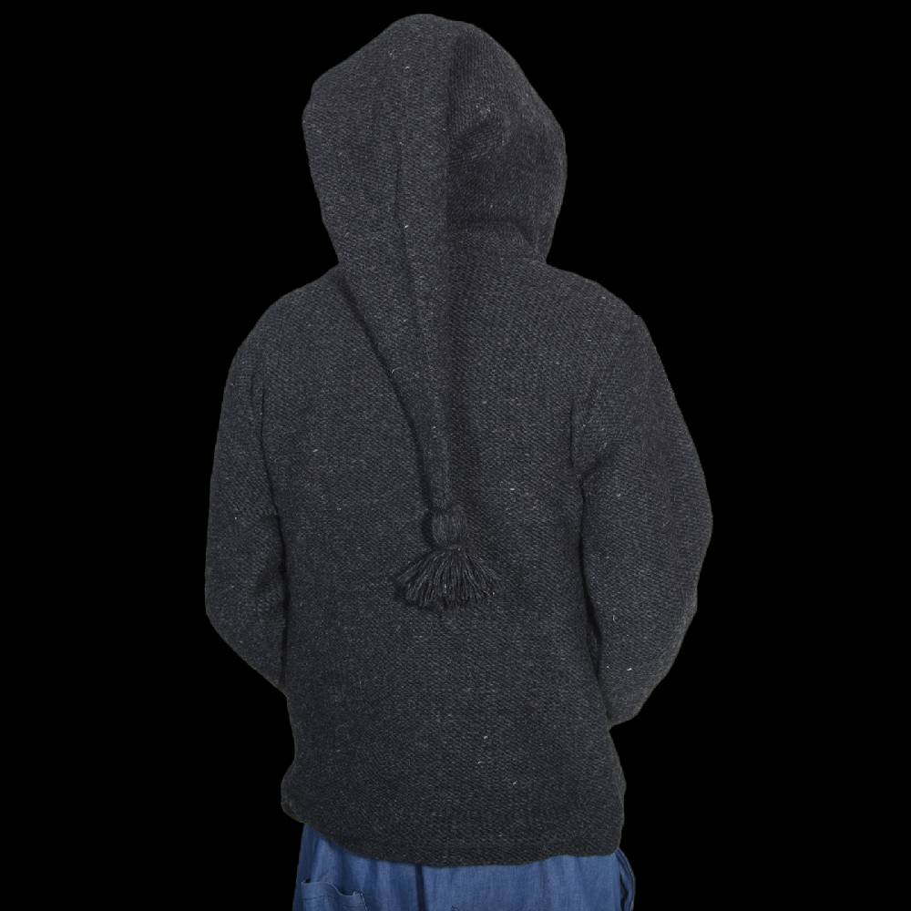 Kunst Und Magie Kunst & Magie Unisex Strick- Wolljacke abnehmbare Zipfelkapuze Outlet