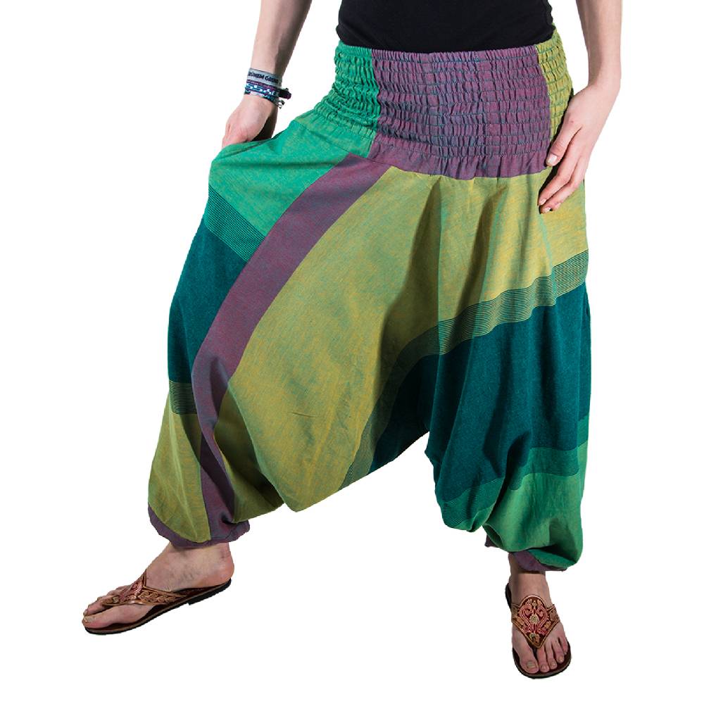 Kunst Und Magie Kunst und Magie Damen orientalische Yoga Freizeit Haremshose Angebote