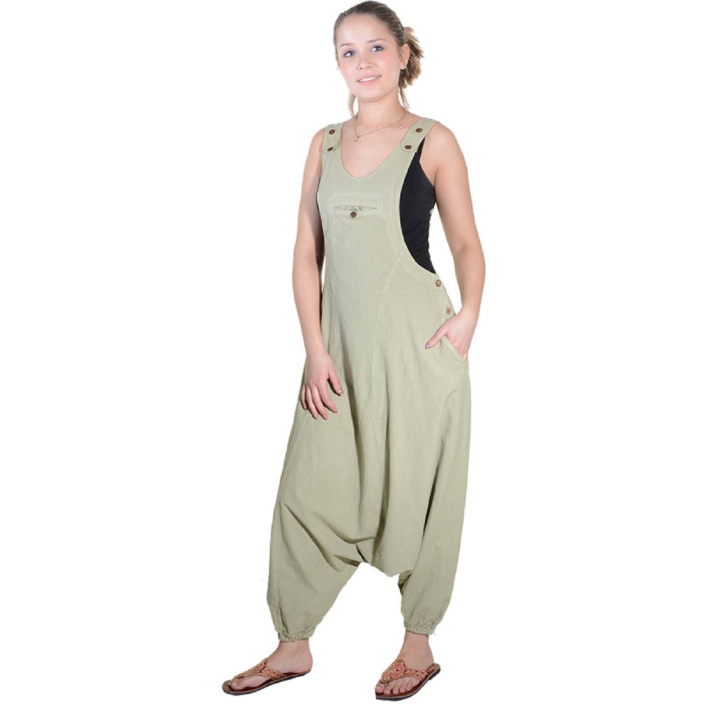 Kunst Und Magie Kunst und Magie Hippie Latzhose Haremshose Hose Psy Goa 70er Overall Schlussverkauf