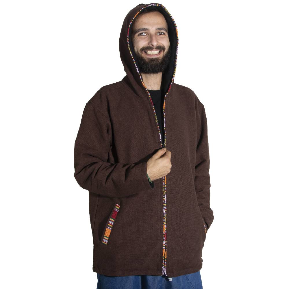 Kunst Und Magie Kunst und Magie Unisex Baumwolljacke mit Fleecefutter und Kapuze Hoodie Blitzverkäufe