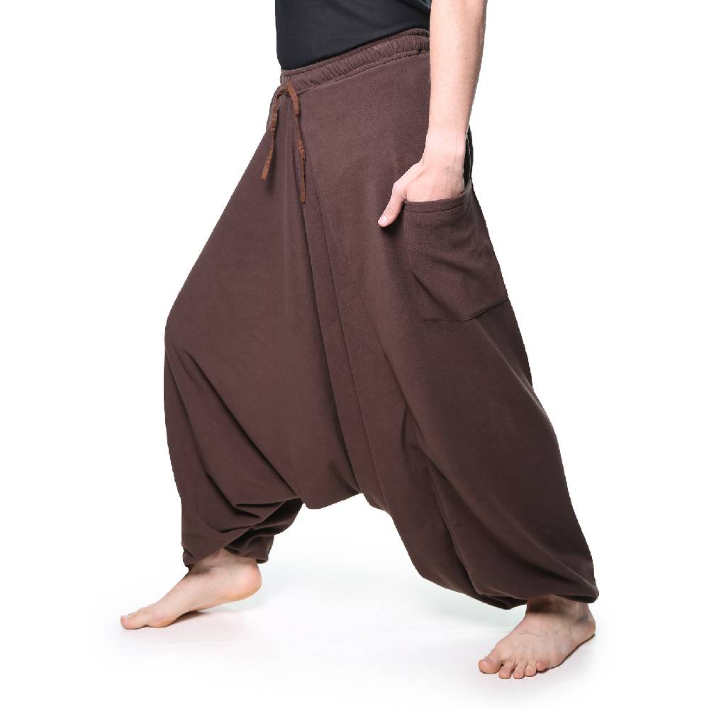 Kunst Und Magie Kunst und Magie Unisex Fleecehose ALADINHOSE Thermo Haremshose Fabrikpreis