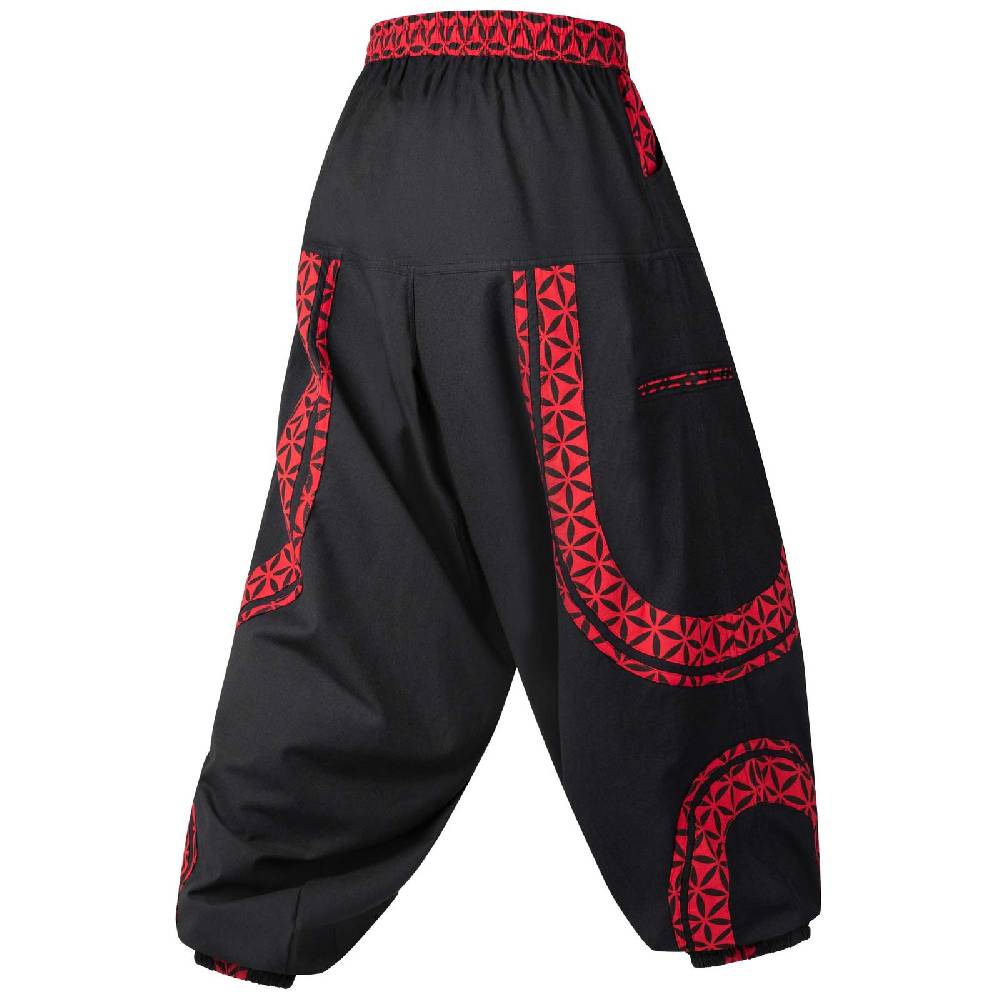 Kunst Und Magie Kunst und Magie Psy Goa Cargo Freizeit Haremshose Baggy Baumwolle Unisex- Für Sie und Ihn Versandkostenfrei