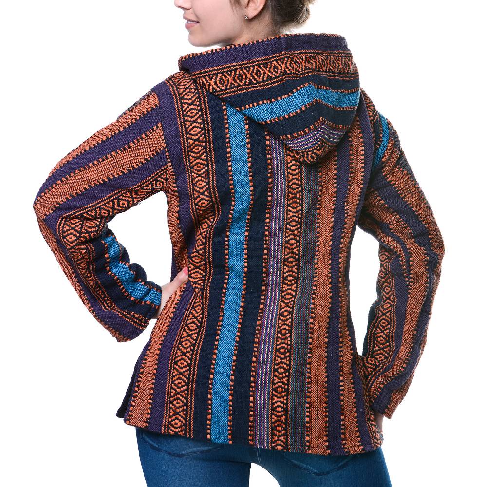 Kunst Und Magie Kunst und Magie Nepal Baja Jerga Sweatshirt Poncho Cyber Monday