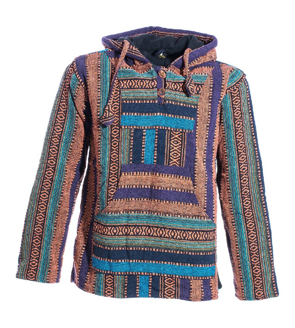 Kunst Und Magie Kunst und Magie Nepal Baja Jerga Sweatshirt Poncho Cyber Monday