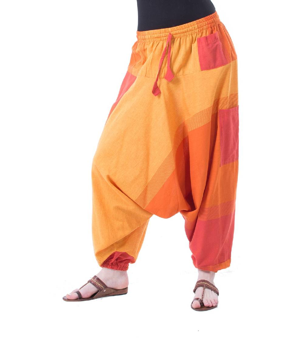 Kunst Und Magie Kunst und Magie Bunte Aladin Haremshose Pumphose Pluderhose Harem Hippie Muttertagsangebot