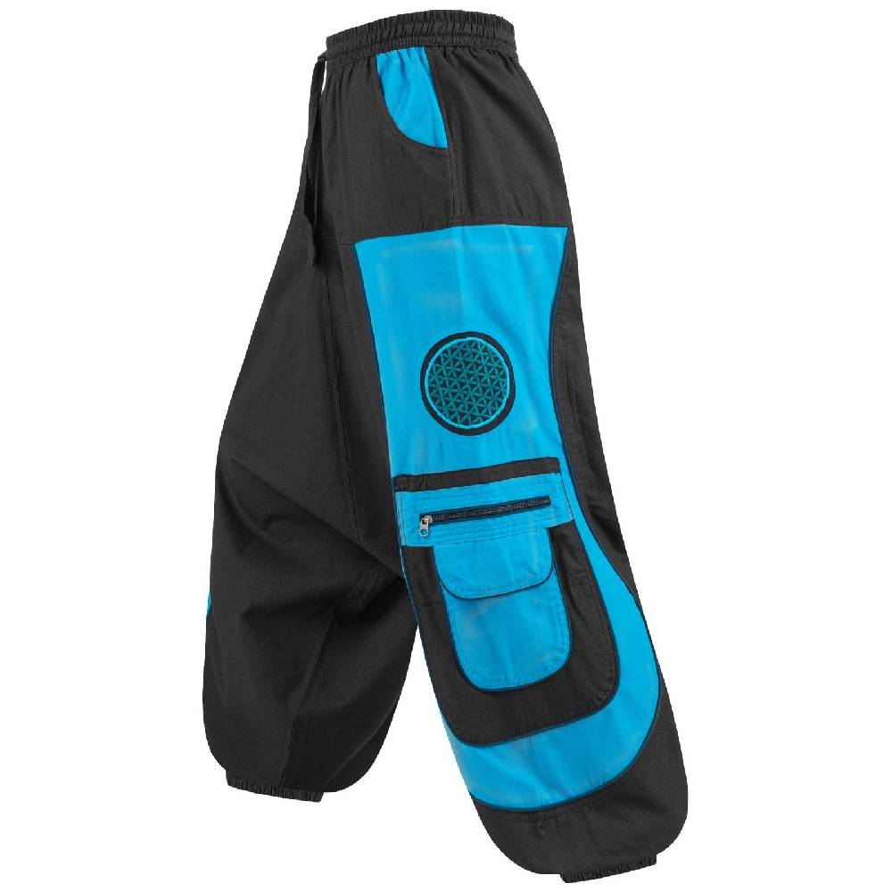 Kunst Und Magie Kunst und Magie Flower of Life Hippie Haremshose Goahose Cargohose Große Rabatte