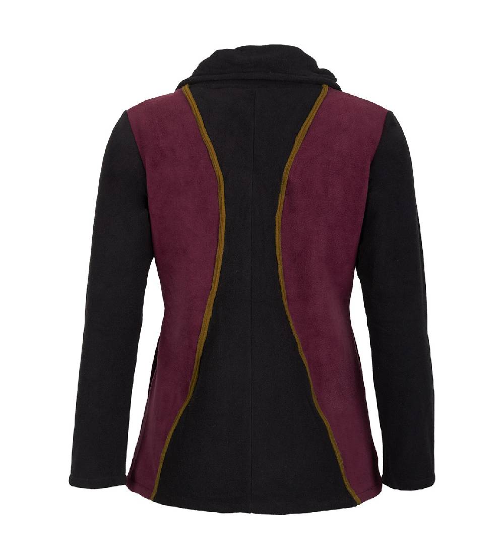 Kunst Und Magie Kunst und Magie Damen Fleecejacke Goa Psy Hippie - Boho Jacke Bestseller