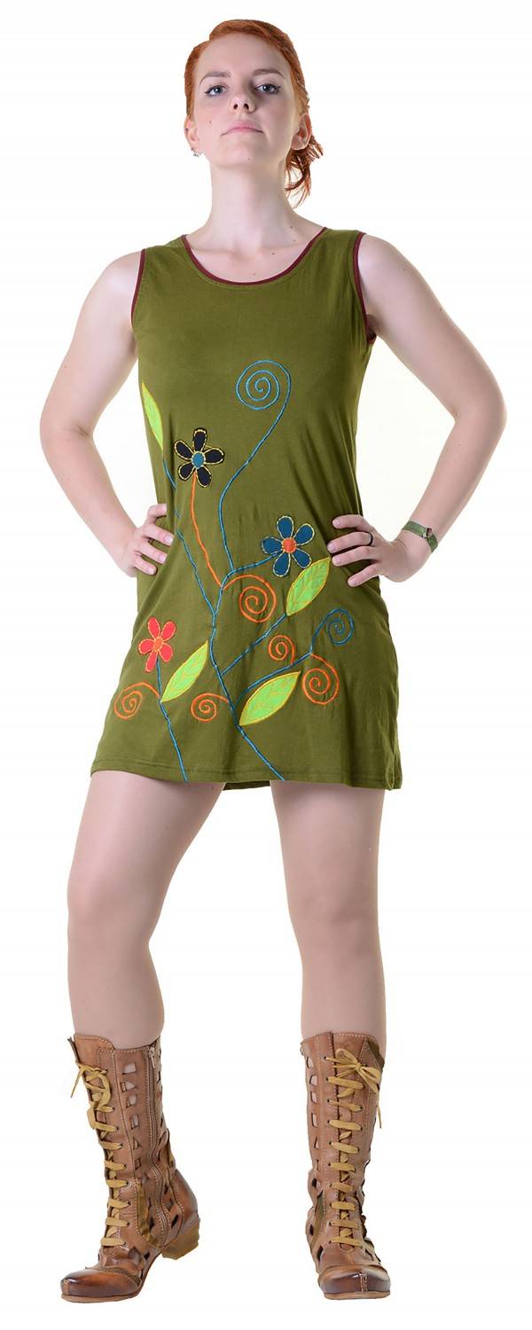 Kunst Und Magie Minikleid Longshirt Tunika Hippie Sommerkleid Nur noch ein Tag übrig