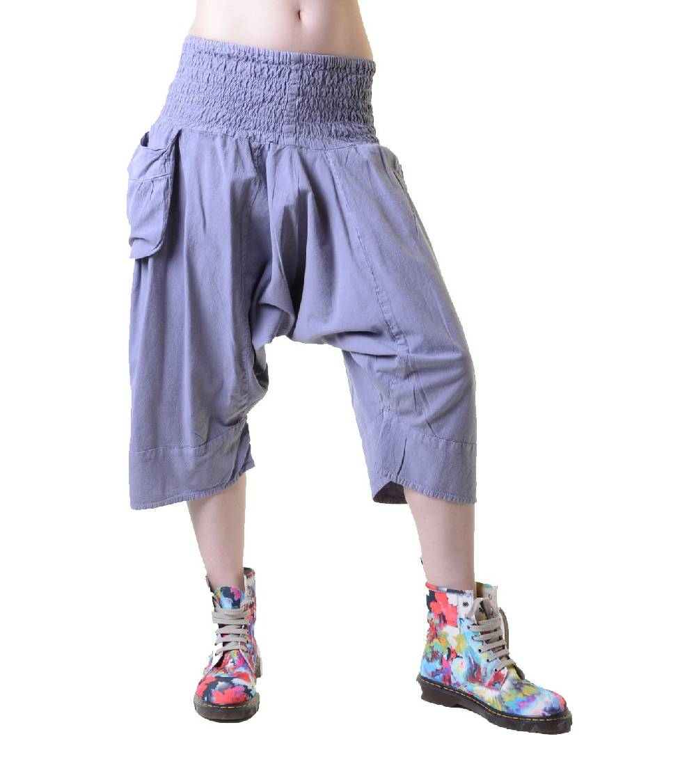 Kunst Und Magie 3/4 Sarouelhose Pumphose im Haremshosen Style Kurz Speichern exportieren