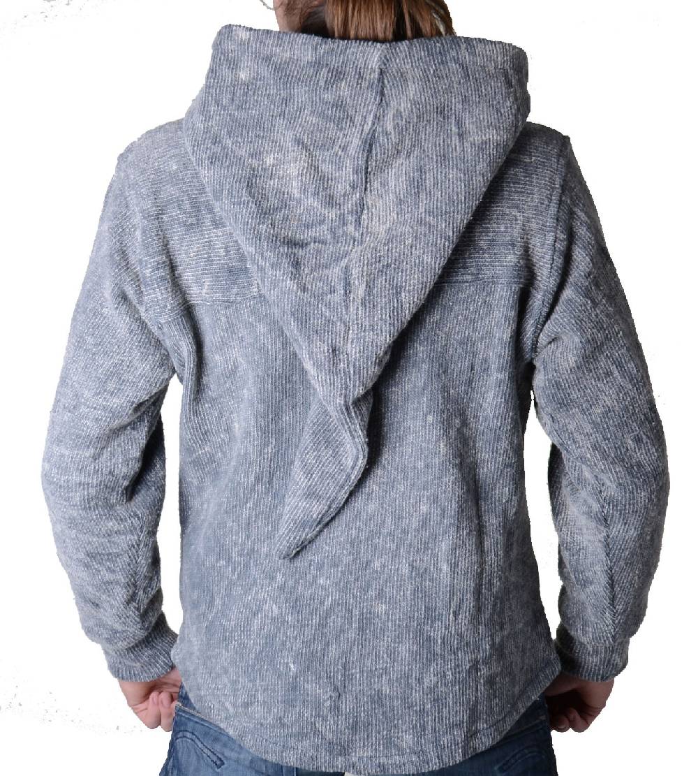 Kunst Und Magie Kapuzen - Strickjacke Sweatjacke mit Zipfelkapuze Mittelalter 2025