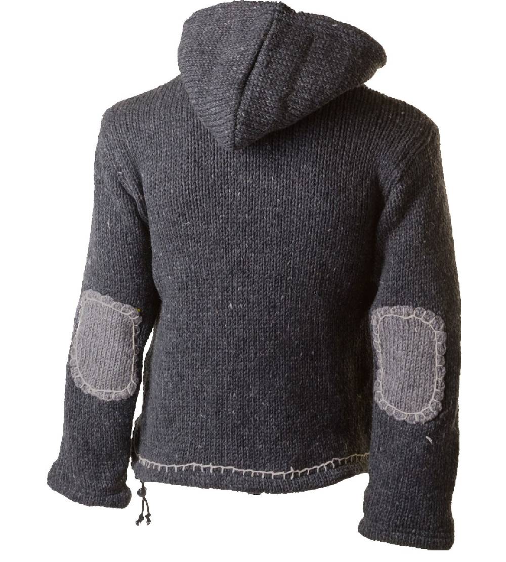 Kunst Und Magie Ausgefallener Strickpullover im Mittelalter-Stlye Hippie Pullover Auslauf