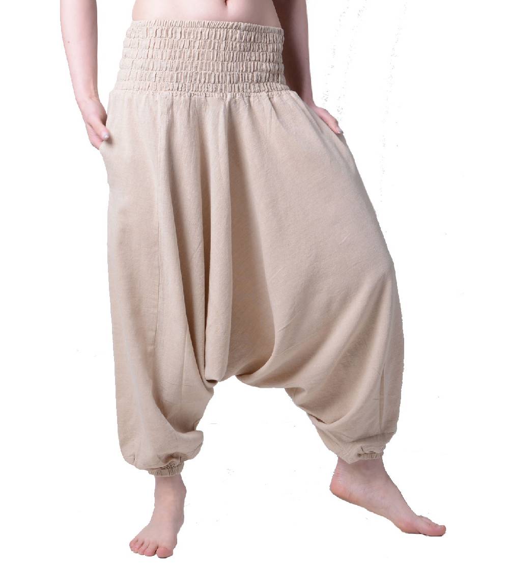 Kunst Und Magie Kunst und Magie Unisex Orientalische Haremshose Pluderhose Pumphose, Größe: Einheitsgröße Angebote