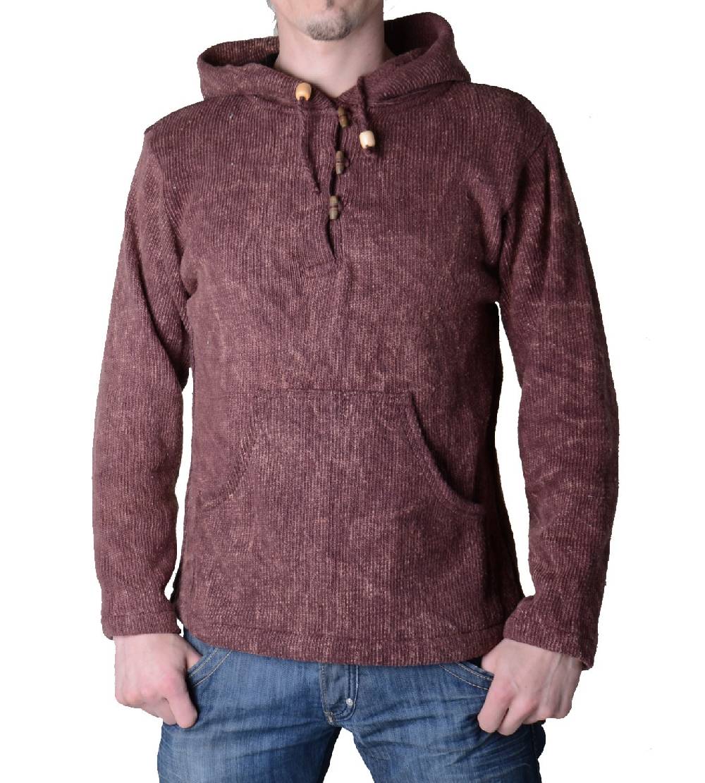 Kunst Und Magie Kapuzen Strickpullover Sweatshirt mit Zipfelkapuze Mittelalter Günstig kaufen