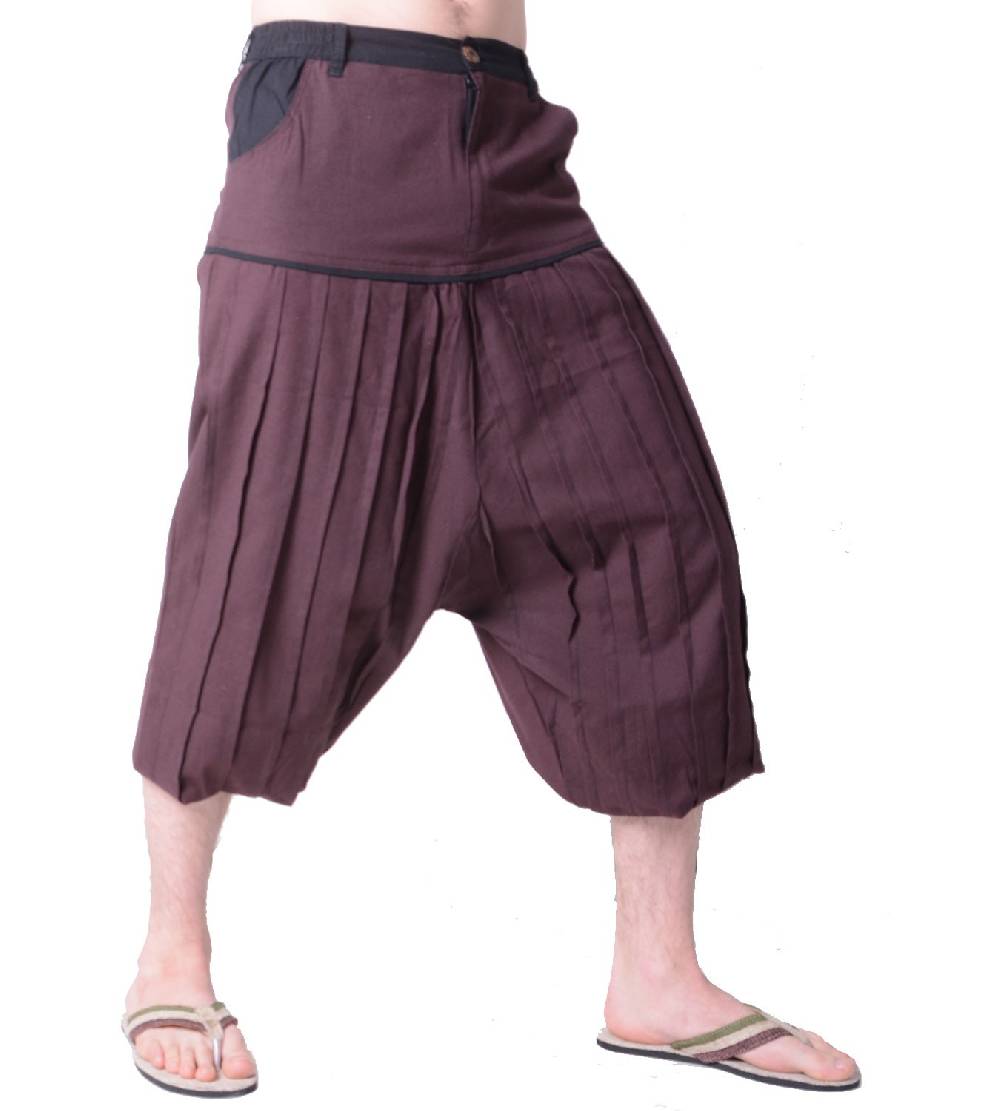 Kunst Und Magie Sommerhose im Mittelalter Design - Unisex Haremshose Flash Sale