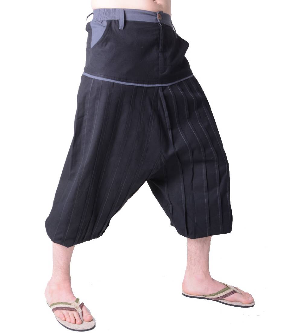 Kunst Und Magie Sommerhose im Mittelalter Design - Unisex Haremshose Flash Sale