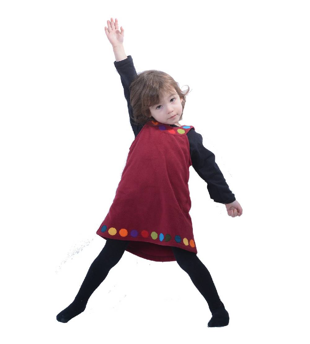 Kunst Und Magie Kunst und Magie Kinder Kleid /Trägerkleid aus Fleece Black Friday