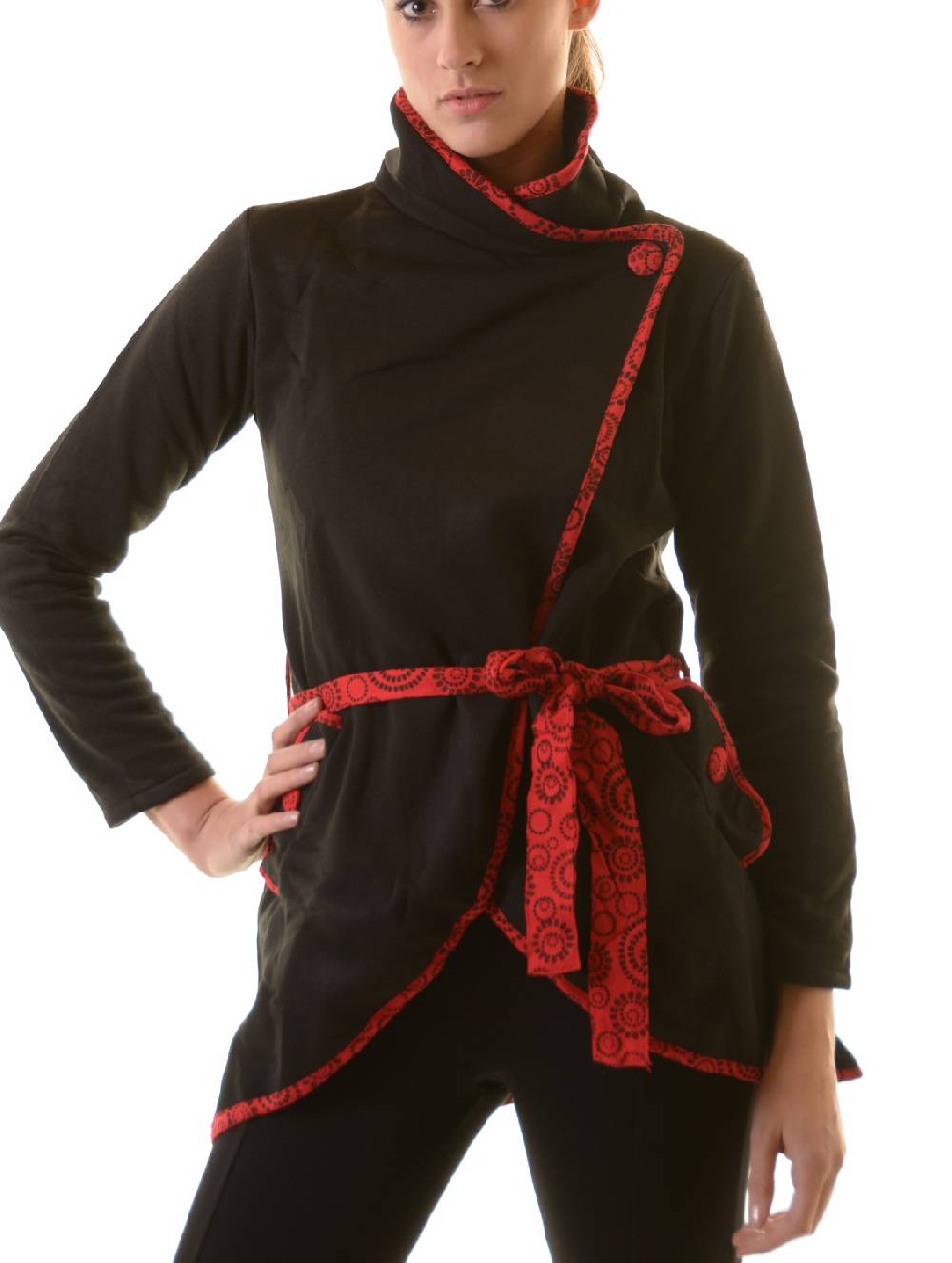 Kunst Und Magie Boho Jacke Damen Baumwolljacke Hippie Jacke im auffälligen "Geisha"-Design Top Angebot