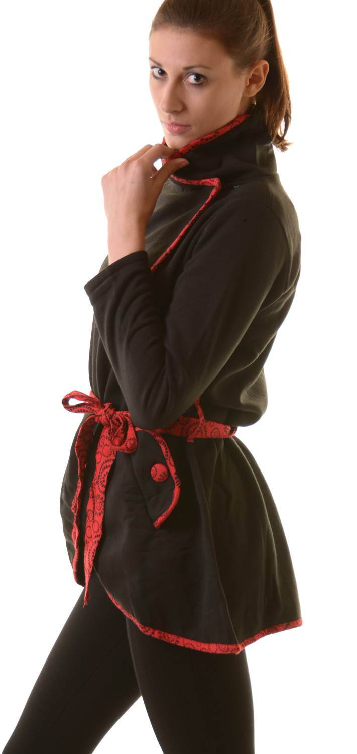 Kunst Und Magie Boho Jacke Damen Baumwolljacke Hippie Jacke im auffälligen "Geisha"-Design Top Angebot