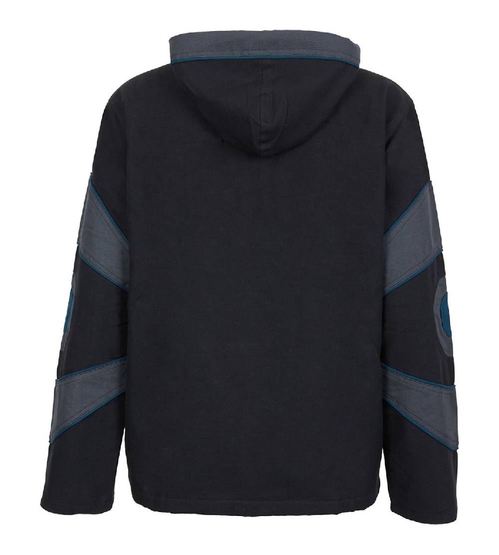 Kunst Und Magie Kunst und Magie Goa Canvas Baumwolljacke für Herren mit Fleecefutter 50% Rabatt für begrenzte Zeit