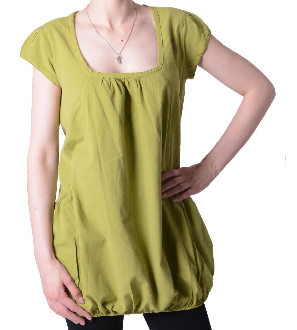 Kunst Und Magie Hippie Sommer-Top Damen Oberteil mit zwei Taschen - Überzieher, Bluse im Angebot