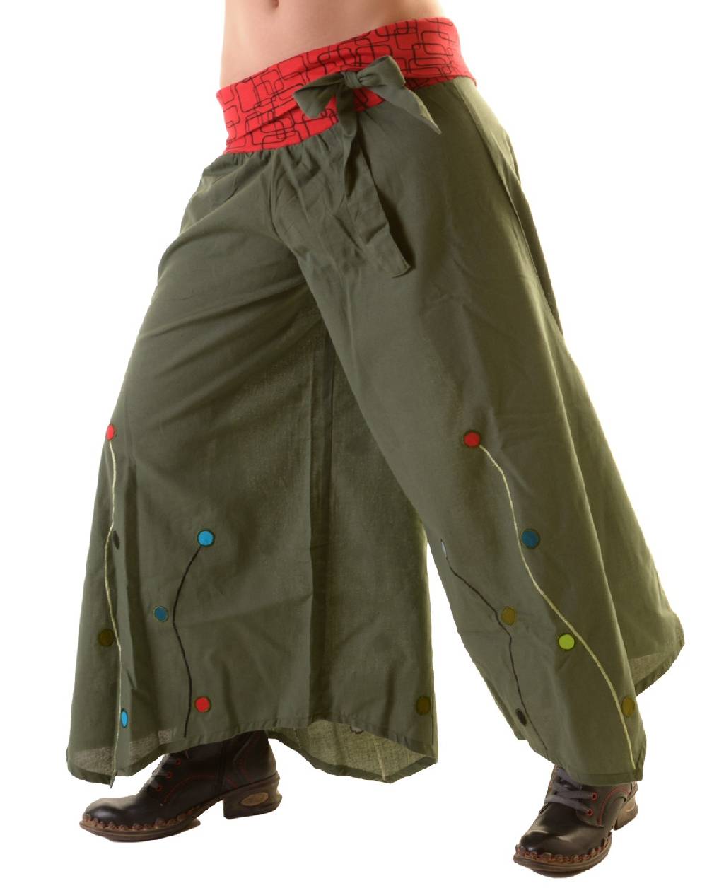 Kunst Und Magie Hosenrock Tanzhose Schlaghose Hippie Goa Boho Online Shopping