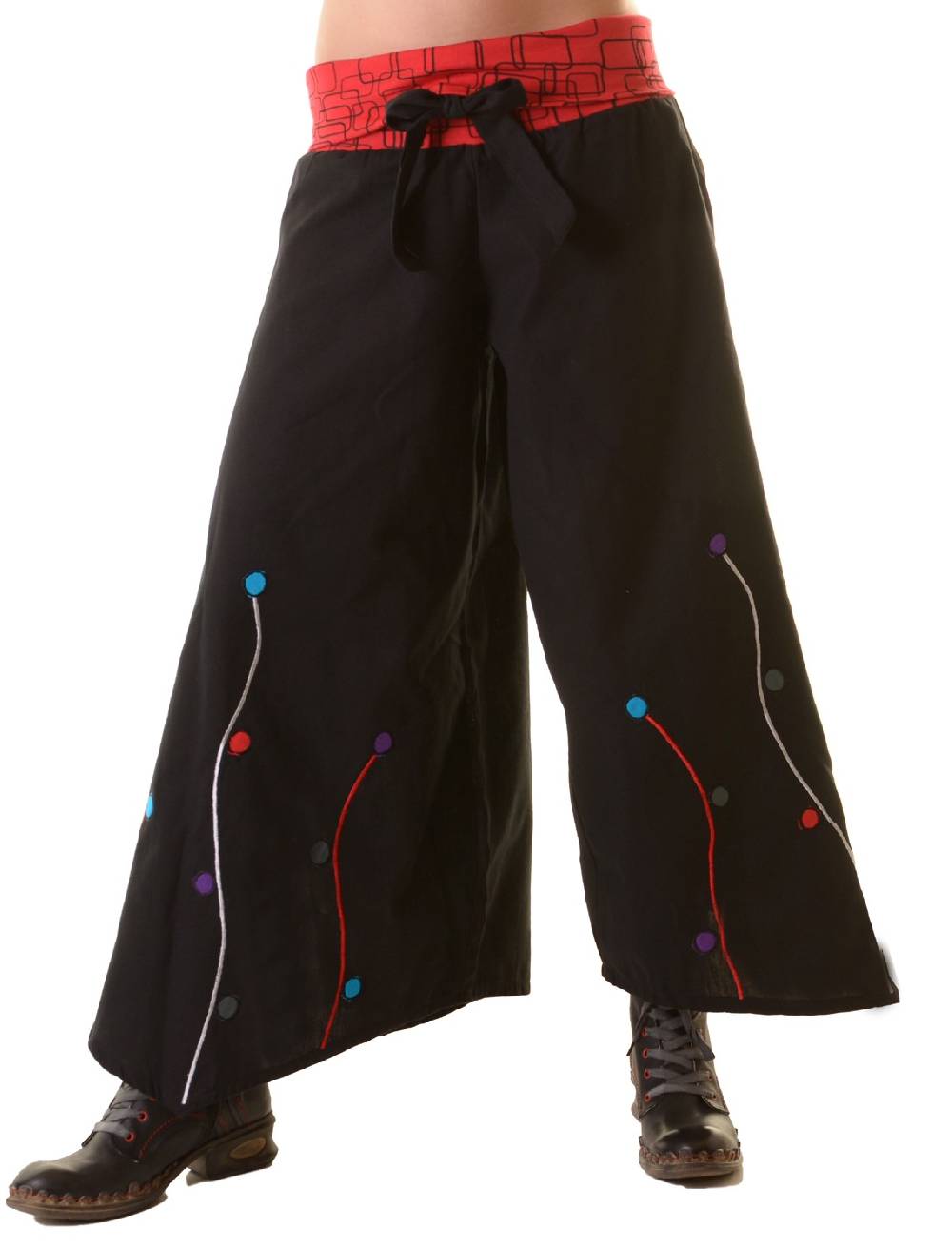 Kunst Und Magie Hosenrock Tanzhose Schlaghose Hippie Goa Boho Online Shopping