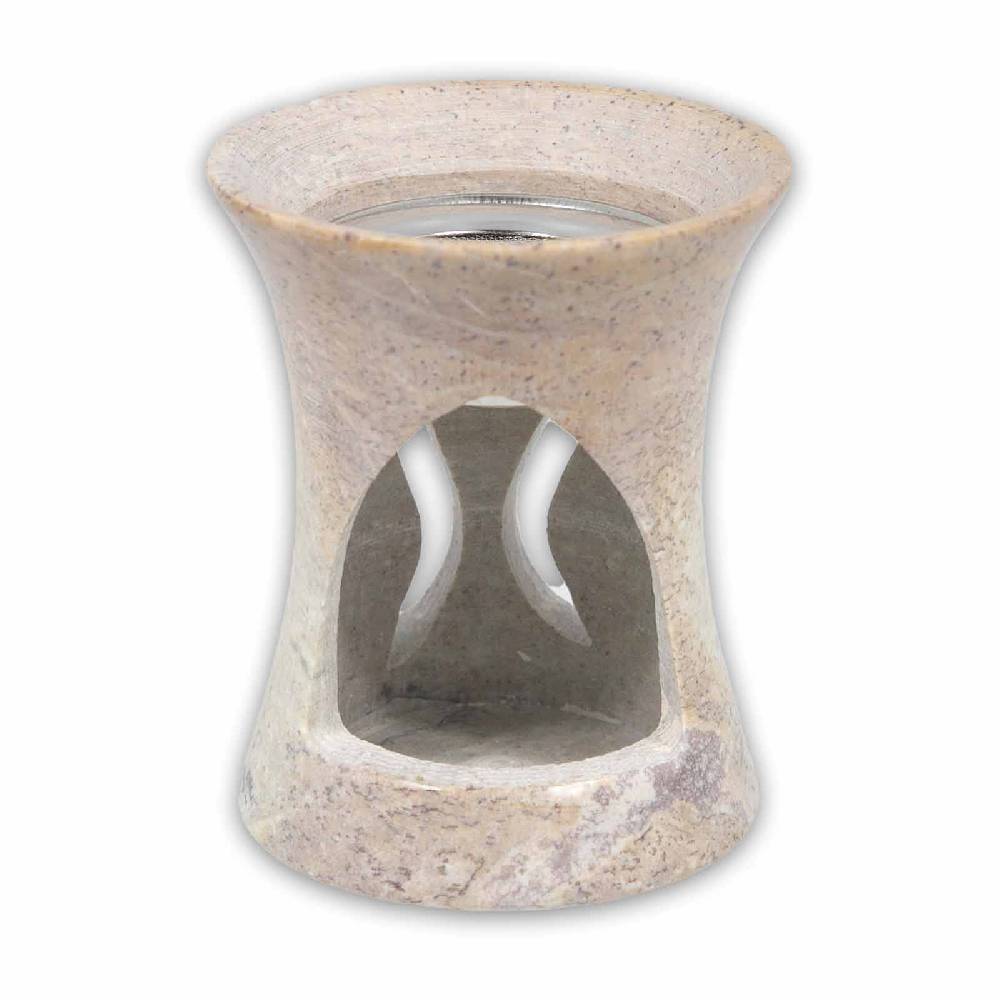 Kunst Und Magie Räucherstövchen Räuchergefäß Flammen Engel Räucherschale mit Sieb aus Speckstein 10cm Speichern exportieren
