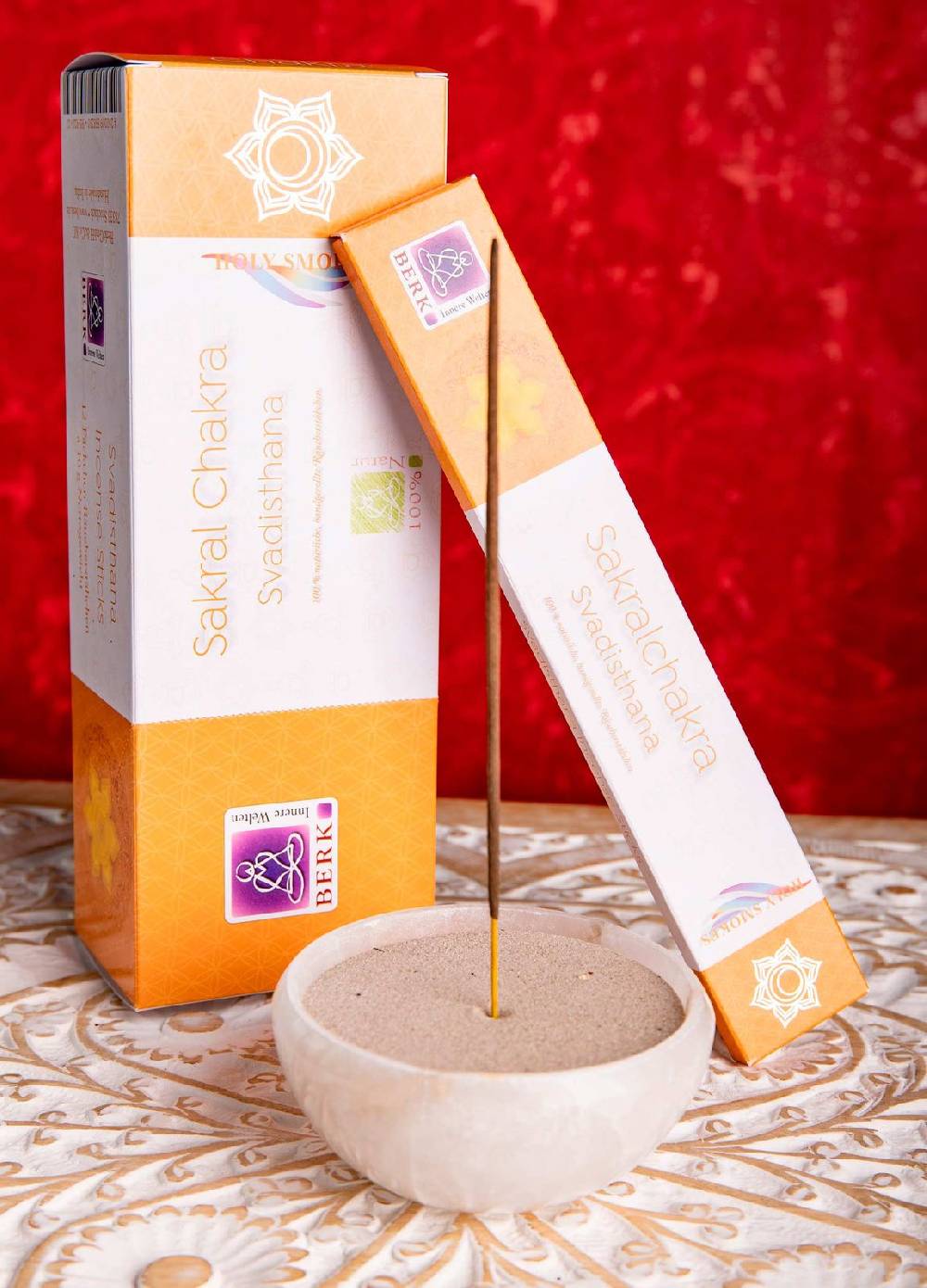 Kunst Und Magie Sakral-Chakra Svadisthana Räucherstäbchen - Holy Smokes Chakra Duftstäbchen Angebote