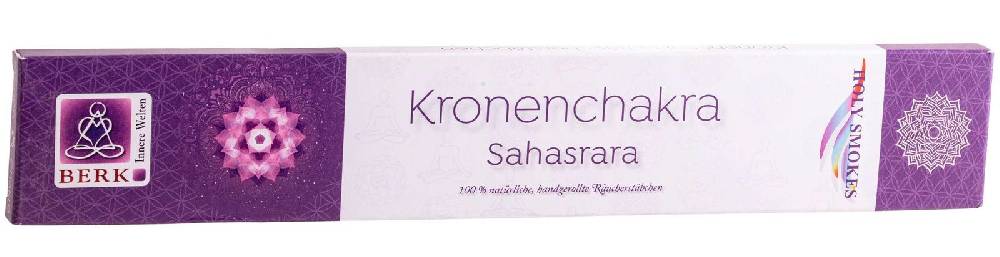 Kunst Und Magie 12er Großpackung Kronenl-Chakra Sahasrara Räucherstäbchen - Holy Smokes Chakra Duftstäbchen im Angebot