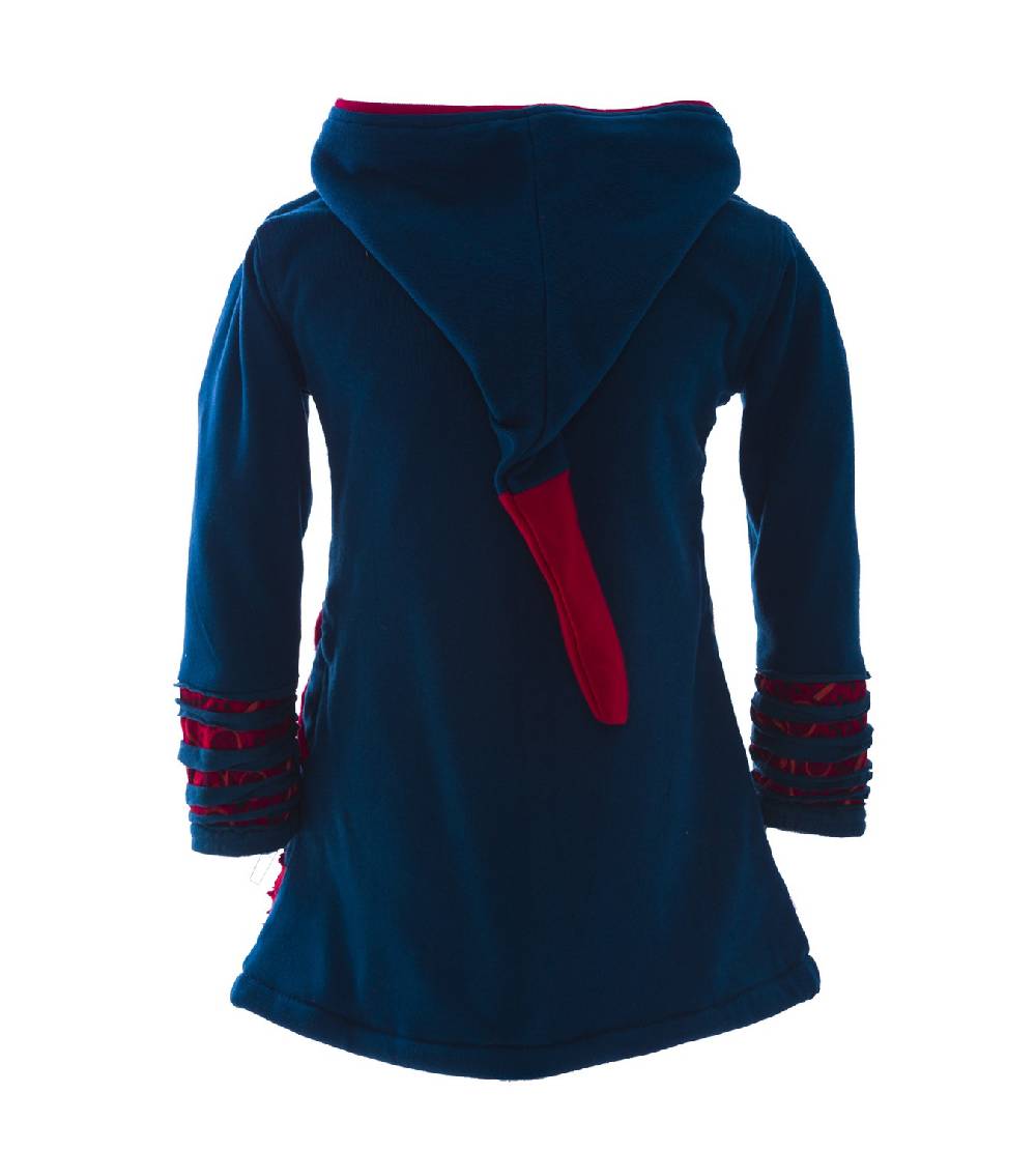 Kunst Und Magie Kunst & Magie Kinder Cutwork Hippiejacke mit Zipfelkapuze Limitierter Zeitrabatt