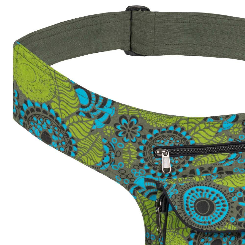 Kunst Und Magie Bauchtasche Sidebag Hipbag Goa Mandalat Gürteltasche Festivaltasche Lagerräumung